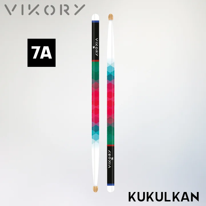 Baguettes de batterie VIKORY KUKULKAN 7A