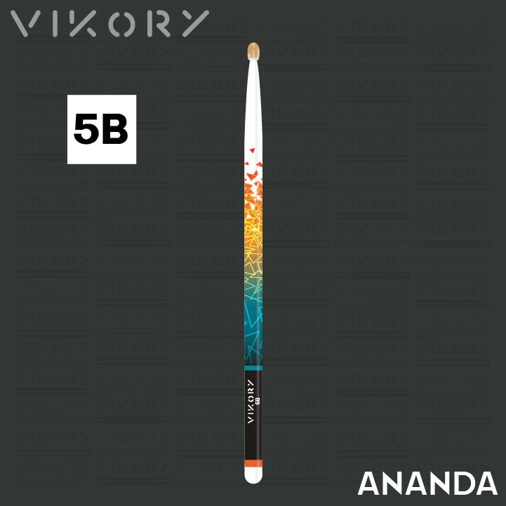 Baguette de batterie VIKORY ANANDA 5B